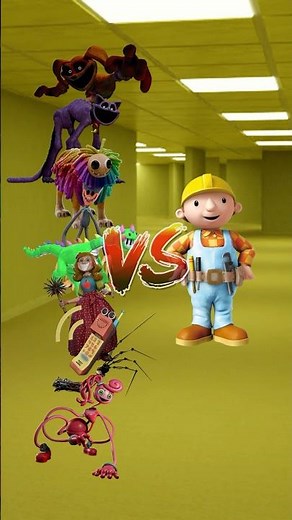 Poppy Playtime VS Bob The Builder #shorts #poppyplaytimechapter #bobthebuilder