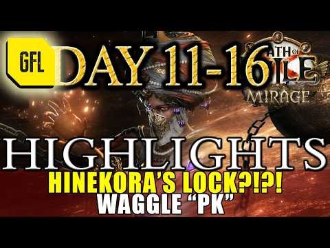 Path of Exile 3.28 Mirage Highlights Day #11-16 HINEKORA'S LOCKS, 9, MIRRORS FOR EVERYONE (NOT YOU).