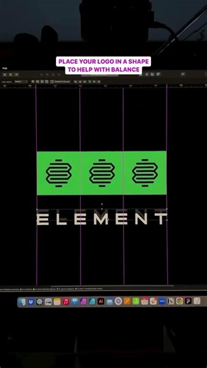 How To Use Shapes With Your Logo To Help With Balance