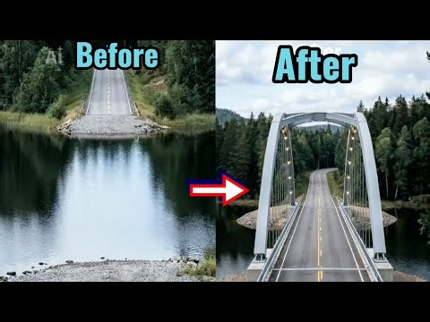 De zéro a un pont, comment il est construit. Processus de construction complet, du début à la fin .