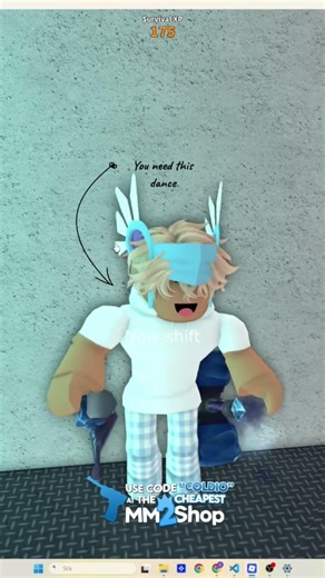 How to kind of hack in #mm2 #roblox #rblx #murdermystery2 #coldio