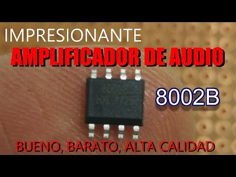 ✅ IMPRESIONANTE AMPLIFICADOR DE AUDIO 8002B / BARATO CON SONIDO CLARO y DE BUENA CALIDAD