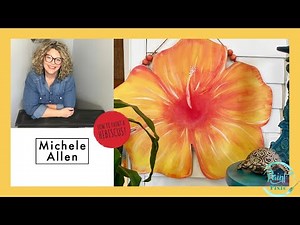 Painting Tutorial: How to Paint a Hibiscus