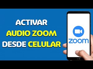 ✅ Como ACTIVAR el AUDIO en ZOOM en CELULAR 🔊// NO ESCUCHO EN ZOOM