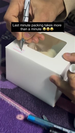 Aashna Agarwal | Last minute packing scenes 😂❤️ #candlebusiness #likeslikes #candle #smallbusinesssupportingsmallbusiness #lastminute #packingscenes | Instagram