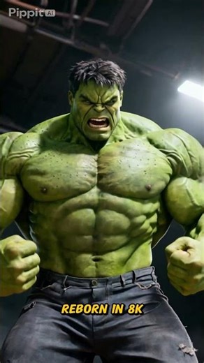 HULK ANGRY MODE 😡 | 3D Hulk Transformation | AI GeneratedHulk Smash in 4K 💥 | Ultra Realistic 3D Hul