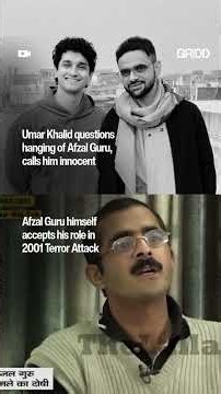 Afzal Guru's Own Confession vs. Umar Khalid’s Claim | The Truth Revealed |