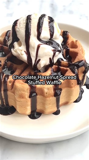 43K views · 116 reactions | Waffles + Chocolate Hazelnut Spread = the perfect pairing!劉 Snag this Good Housekeeping Waffle Maker and start making your own sweet treats, here! > https://qvc.co/GHwafflemaker | QVC | Facebook