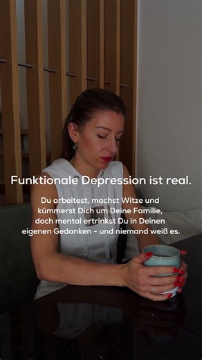 Funktionale Depression ist real. 🖤
