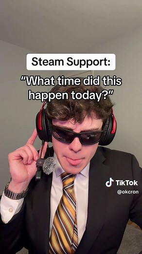 Steam Support got our backs 😭🤞 #gaming #steam #okcron | Xbox