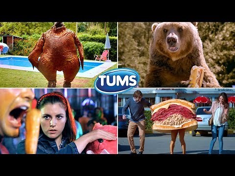 All Funniest Tums Antacid Food Fight Commercials