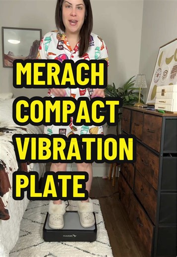 Elevate your fitness routine with the Merach Square Vibration Plate Exercise Machine, offering 99 speed settings for lymphatic drainage, stress relief, and a full-body workout at home. With its anti-slip base, ergonomic design, and compact build, this versatile machine is perfect for achieving wellness goals. #ttslevelup #creatorboostcamp #mademyyear #newyearnewaura #treasurefinds #ttsdelightnow #giftguide #ttstakeover #merachfitness #merachvibrationplate #homefitness #vibrationplate #workoutath