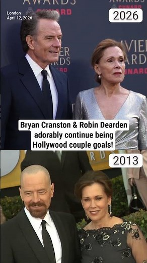 Bryan Cranston & Robin Dearden adorably continue being Hollywood couple goals!