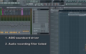FL Studio audio recording tutorials录音教程