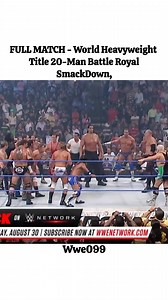 FULL MATCH - World Heavyweight Title 20-Man Battle Royal- SmackDown, #WWE #wwesmackdown #viral #rew | Abdullah.Wwe