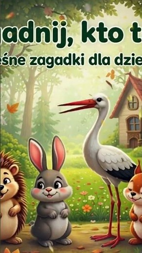 ZGADNIJ, KTO TO? 🐾 Interaktywne zagadki o zwierzętach dla dzieci #piosenkidladzieci #dladzieci