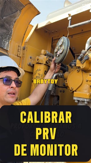 Como Calibrar la valvula PRV desde el Monitor | START CAT - Maquinaria Pesada