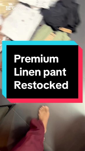 Explore New Styles of Premium Linen Pants