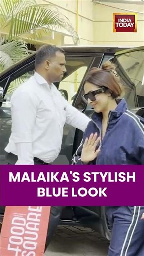 Malaika Arora Stuns in Stylish Blue Look | Bollywood News | Entertainment News