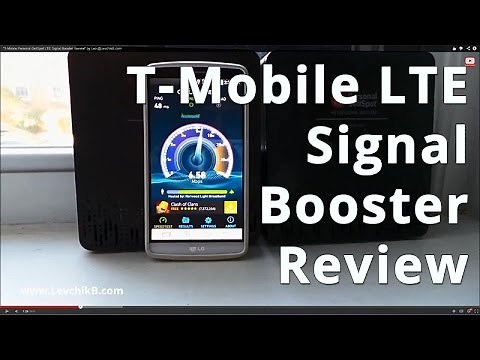 T-Mobile 4G LTE Home Signal Booster (CellSpot) Review by @DualSIM.us