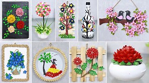 82K views · 2.8K reactions | Beautiful Decor with lowest cost! 15 Easy Craft Ideas with pista shell | Diy Bigboom | Facebook
