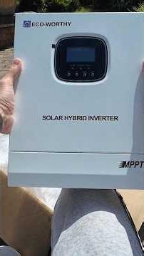 Turning My Shed Into Off-Grid Power with ECO-WORTHY 48V Battery and 3kW Inverter Setup