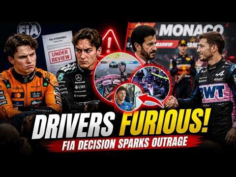 Drivers React After Major FIA Error Shakes Monaco GP Results