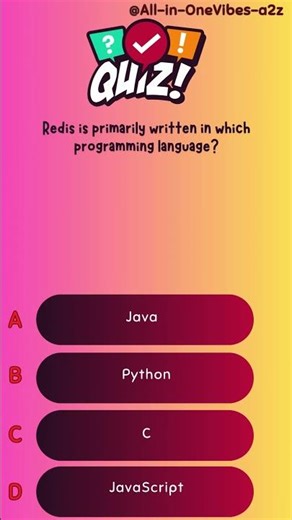 Redis is primarily written in which programming language?