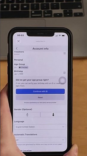 How To Change Age On Roblox Mobile Quick Guide