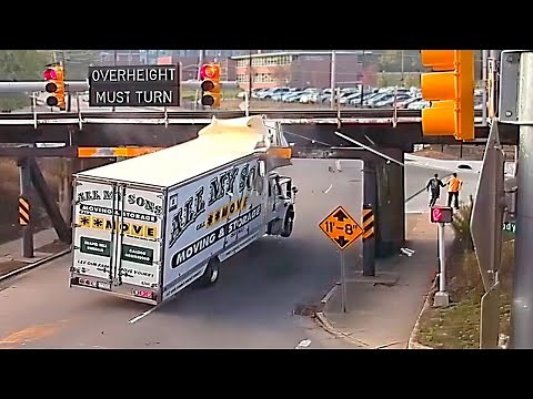 15 Minutes of Trucks Crashing Into Bridges