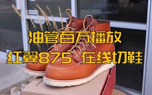 【中英熟肉】老外为了测评 Redwing 875工装靴，直接把鞋据开了，油管百万播放
