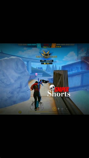 Sniper gameplay 🔥 in csranked | Watch till End #freefire #ffshorts #ffgameplay #deepex