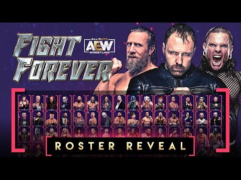 AEW Fight Forever All Roster Members