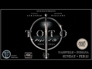 Toto - "Stop Loving You" {4K} (Live) - Nashville, IN - Brown County Music Center