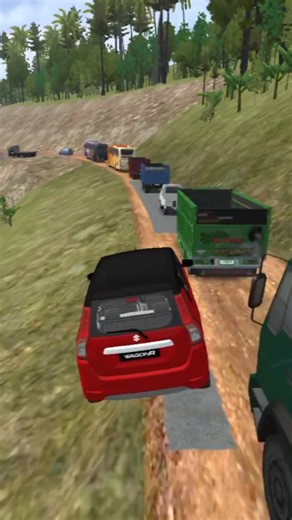 #bussid #wagonr #traffic #overtake #bridge #shorts #gaming #funny #kerala