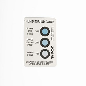 [Hot Item] Cobalt Free Humidity Indicator Card Changed Color From Brown to Azure