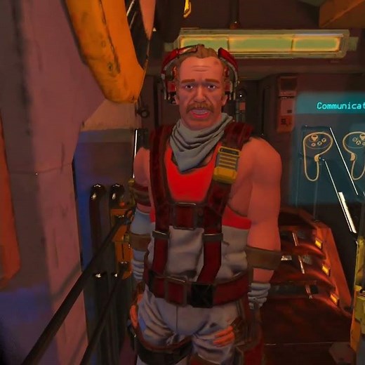 why is he moving like this? Vox Machinae