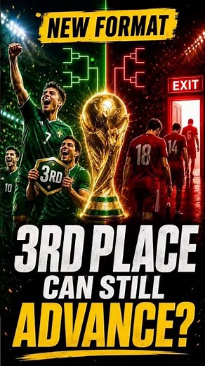 3rd Place Can Still Advance? New World Cup Format Explained