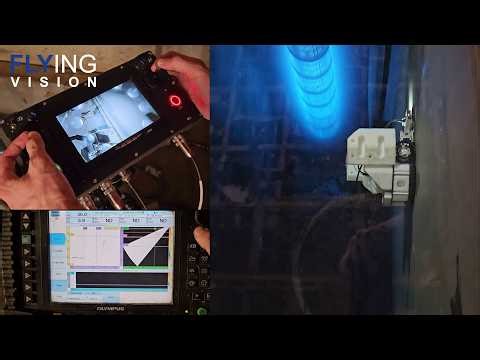 RICI Robot in Operation | Phased Array Inspection of Submerged Flat Plate Welds