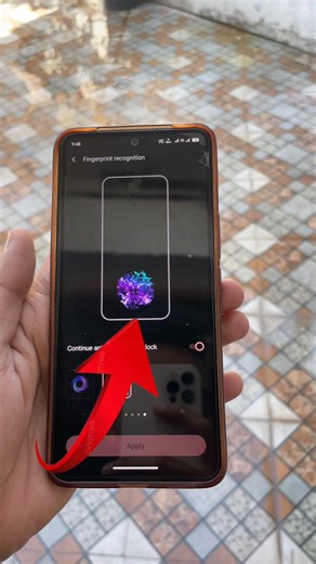 Vivo Phone Cool Fingerprint Animation 😍