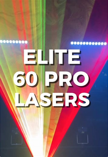 More Power. More Features. More Impact.💥 Elite 60W PRO FB4 IP65 lasers are built for large scale stadiums, arenas, and outdoor shows. Delivering more power and features, including the all-new 4-way rotating masking plate, all within a rugged, more compact IP65-rated housing for protection from rain and dust. 💪⛈️ ✅ Integrated FB4 for control with DMX, ArtNET, sACN, Ethernet, Automode, and more. ✅ FDA/CDRH compliant, and European and International Regulations ✅ Free US FDA Variance Filing ✅ 24/7