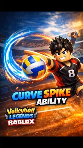 3 Secret Curve Spike Tricks 🤯 | Volleyball Legends Roblox #roblox #curvespike #volleyballlegends