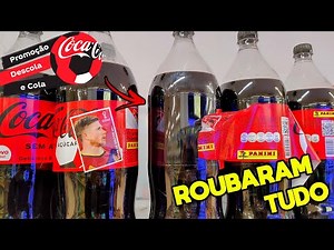 ROUBARAM TODAS AS FIGURINHAS DA COCA-COLA ALBUM COPA DO MUNDO QATAR 2022