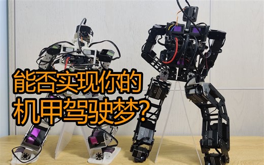 我造了一台史上可玩性最高的桌面级人形机器人？