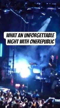 OneRepublic | Incredible Concert Experience | & Pure 💥🎶 #onerepublic #viral #concert #shorts #pyf