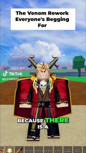 Blox Fruits Venom Rework Showcase: Uzoth's Guide