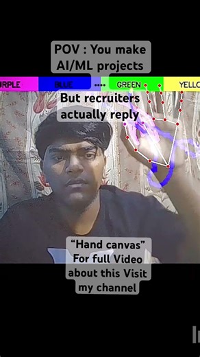 HAND CANVAS AIML PROJECT