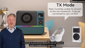 CD Player Portable, MONODEAL HiFi Stereo Portable CD Player with Bluetooth, Desktop Player Bluetooth for Home with Remote Control, RGB Light, Supports USB/AUX/Sleep Timer