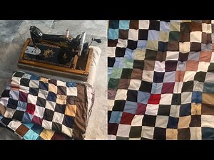 how to make foam wali rilli, sindhi rilli, quilt design