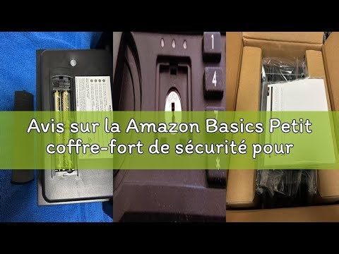 Avis sur la Amazon Basics Petit coffre-fort de sécurité pour tiroir de bureau avec Électronique clav